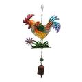 Metal Rooster Wind Chimes Metal Chicken Crafts Painted Decorative Bell Pendants Pet Memorial Wind Chimes For Dogs Chimes Solar Wind Chimes Indoor Chimes Wind Chimes Outdoor Deep Tone Small Home Decor