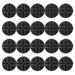 Wire Cube 20 Pcs Wire Cube Plastic Connectors for Cube Storage Shelving And Cabinet Modular Organizer Closet Clasp Buckle Clip (Black)