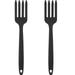 Pasta fork 2Pcs Silicone Pasta fork Multi-Function Cooking fork Reusable fork Noodle Cooking fork Kitchen fork