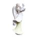 Ornament Garden Stepping Stones Outdoor Figurine Adornment Decorations Statue White Resin