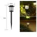 Solar Garden Lights Outdoor Waterproof Landscape LED Lights Pathway Yard