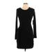 Tart Casual Dress - Sheath: Black Solid Dresses - New - Women's Size Medium