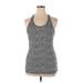 Nike Active Tank Top: Gray Activewear - Women's Size X-Large