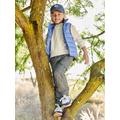 Pull-On Cargo-Type Trousers for Boys crystal blue