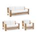 St. Kitts Seating Replacement Cushions - Right-facing Chair, Solid, Vista Boucle Alabaster, Standard - Frontgate