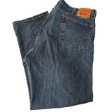 Levi's Jeans | Levis 505 Jeans Mens Size 42x30 Blue Dark Wash Regular Fit Straight Leg Denim | Color: Blue | Size: 42