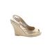 Lilly Pulitzer Wedges: Gold Shoes - Women's Size 7