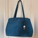 Coach Bags | Coach Leather Shoulder Bag | Color: Blue/Silver | Size: Os