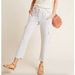 Anthropologie Pants & Jumpsuits | Anthropologie X Sanctuary Sanctuary Discoverer Linen Cargo Pants Natural {3r8} | Color: Cream/White | Size: S