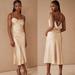 Anthropologie Dresses | Anthropologie | Bhldn Sachin & Babi Winter Slip Midi Dress Gold Champagne New 6 | Color: Cream/Gold | Size: 6