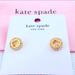 Kate Spade Jewelry | Kate Spade Spot The Spade Pave Halo Spade Studs | Color: Gold | Size: Os