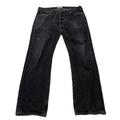 Levi's Jeans | Levi’s Original 501 Straight Leg Button-Fly Men's Vintage Black 38x34 5 Pockets | Color: Black | Size: 38x34