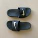Nike Shoes | Nike Kids` Kawa Sports Slides | Color: Black | Size: 3b