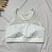 Lululemon Athletica Intimates & Sleepwear | Lululemon Athletica Move White Swiss Dot Mesh Padded Racerback Sports Bra Size 8 | Color: White | Size: 8