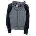 Athleta Sweaters | Athleta Cowl Neck Hooded Athletic Pullover Sweatshirt | Color: Black/Gray | Size: S