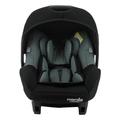 Nania - BEONE EVO 40-85 cm R129 i-Size Belted car seat - for Babies from Birth to 2 Years - Road Back - Adjustable headrest and Depth - Made in France (Smoke)