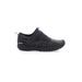 J SPORT Sneakers: Slip-on Wedge Casual Black Solid Shoes - Women's Size 9 - Round Toe