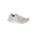 Adidas Sneakers: Athletic Wedge Casual White Shoes - Women's Size 9 - Almond Toe