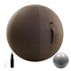 Sports Yoga Balls With Handle Cover Pump Pilates Fitness Gym Balance Fitball Massage Training Workout Exercise Ball