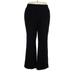 SONOMA life + style Dress Pants - High Rise: Black Bottoms - Women's Size 3X