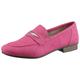 Slipper RIEKER Gr. 38, pink (fuchsia) Damen Schuhe Slip ons Loafer, Mokassin, Business Schuh mit elegantem Zierriegel