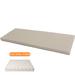 Latitude Run® 2” Thickness Eggshell Foam Massage Breathable 50D High-Resilience Functional Bench Outdoor Cushion Polyester | 2 H x 51 W x 30 D in | Wayfair