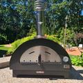 XO Appliance Brick Hearth Countertop Wood Burning Pizza Oven Steel in Black | 35.5 H x 27.563 W x 19.938 D in | Wayfair XOPIZZA1CA