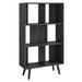 Transmit 5 Shelf Wood Grain Bookcase - East End Imports EEI-5743-CHA