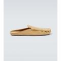 Suede Moccasin Slippers