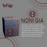 Noni Gia by Bhip - Support Immune System & Digestion. Maintain Healthy Organ Health & Cardiovascular System. Contains Vitamins & Minerals. Organic Caffeine Gluten & Lactose-Free. 30 Servings