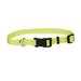 CoastalÂ® Tuff Buckle Adjustable Nylon Dog Collar- Lime