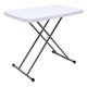 LeCeleBee Adjustable Folding Laptop Table 30.31x19.69 inch Personal Folding Table Small Computer Desk Adjustable Height Personal Folding Activity Table for Small Spaces