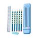 piaybook Stationery Kit Includes 5 X Pencils Eraser Ruler Compact ABS Pen For Case Closure For Students Kids Pencil Eraser Set For Kids Pencil Eraser Set Gift for Adults and Students