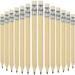 35Pcs Half Pencils with Eraser Golf Pencils Golf Pocket Pencils Short Wood Pencil Log Pencils