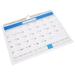 2023 English Wall Calendar Calendars Desk Monthly Mounted Spiral Bound Hanging Office