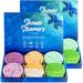 Cleverfy Shower Steamers Aromatherapy - Value Gift Box of 12 Shower Bombs with Essential Oils. Self Care Birthday Gifts for Women and Valentines Day Gifts for Her and Him. Blue Set