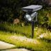 WSBDENLK Intelligent Light-Controlled Solar Tree Light 10W Outdoor Waterproof Ground-Plug Light Waterproof Spotlight Garden Light Walkway Lighting Solar Garden Lights Clearance