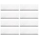 Shelf Dividers 8Pcs Shelf Dividers Magnetic Plastic Shelf Dividers L Shape Commodity Dividers