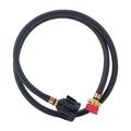1 PK Weber Q Grill 6 Ft. QCC1 Rubber LP Hose with Adapter