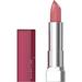 Maybelline Color Sensational Lipstick Lip Makeup Cream Finish Hydrating Lipstick Flush Punch Nude Pink 1 Count