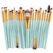 Weloille Eye Makeup Brushes 20Pcs Eyeshadow Brushes Professional Eyebrow Eyeliner Makeup Brushes Set for Eyeshadow Eyebrow Eyeliner Concealer Foundation (Multicolor)