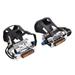 funtasica 2Pcs Exercise Bike Pedals Nonslip Easy to Install with Straps 9/16 Thread for Stationary Exercise Bike Indoor Bike Accessory