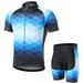 Lixada Cycling Jersey Breathable Shirt Padded MTB Padded Padded MTB Suit Breathable Bike Shirt Men Breathable Bike Bike Shirt Padded Shirt