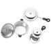 3 Pcs Miniature Kitchenware Stockpot Toy Ornament Stockpots Model Miniatures Decor