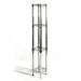 Shelving Inc. 10 d x 10 w x 72 h Chrome Wire Shelving with 4 Shelves