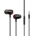 ZKCCNUK Ear Buds Earphones Stereo In-Ear Bass Headphones With Volume Control 3.5mm