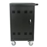 Mobile Charging Cart and Cabinet for Tablets Laptops 30-Device Mobile Charging Cart Station Locking Charging Station Cabinet Laptop Storage Rack Organization Storage Cabinet For Computer