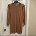 J. Crew Dresses | J. Crew Camel Tan Wool Blend Sweater Dress | Color: Tan | Size: M