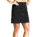 Athleta Skirts | Athleta Black Roseville Flint Velvet Mini Skirt Womens Size 0 Athleisure | Color: Black | Size: 0
