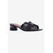 Women's Amorra Slide Sandal by J. Renee in Black (Size 9 1/2 M)